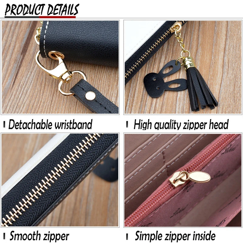 Женский клатч с геометрическим рисунком розовые кошельки карманом для