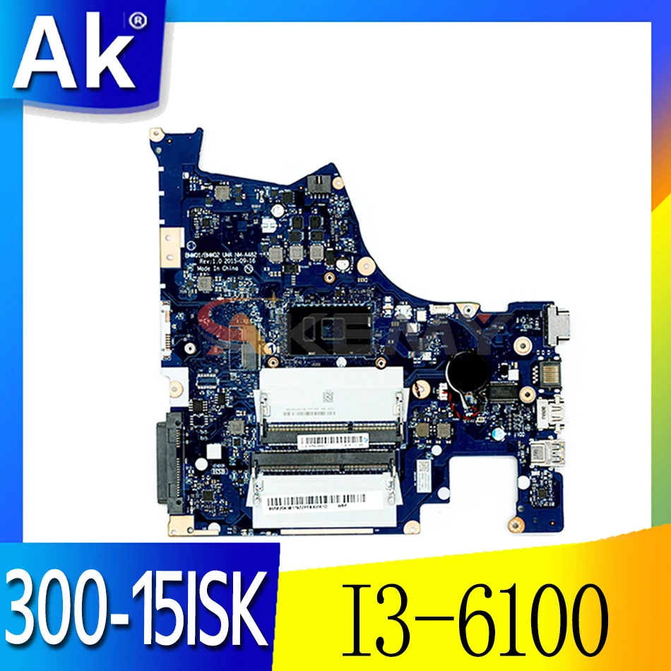 

KEFU UMA NM-A482 для Lenovo Ideapad 300-15ISK 310-15 ноутбук материнская плата I3-6100 процессор тестирование материнской платы 100% оригинал