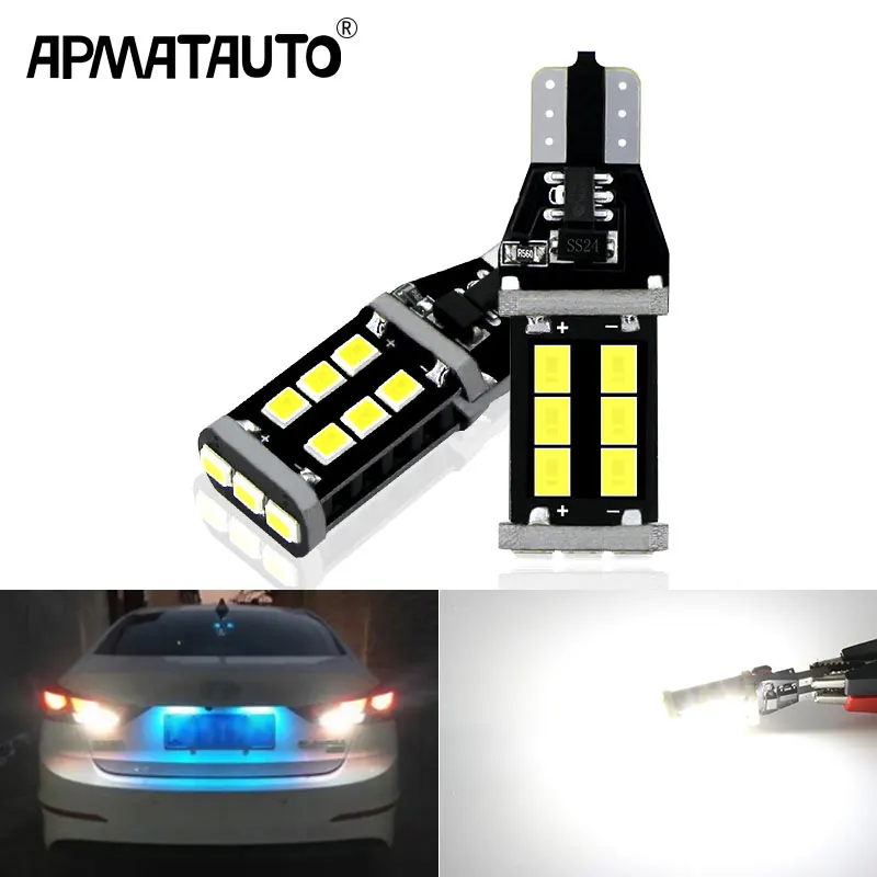 Задний фонарь T15 W16W для Chevrolet Cruze Malibu Epica CAPTIVA Equinox 6000K 2 шт.|Сигнальная лампа| |