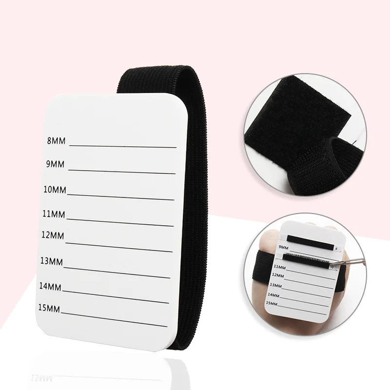 

Acrylic Eyelashes Lashes Display Palette Extensions Pallet & Bandage Lash Glue Pad Eyelash Stand Holder Extension Makeup Tools