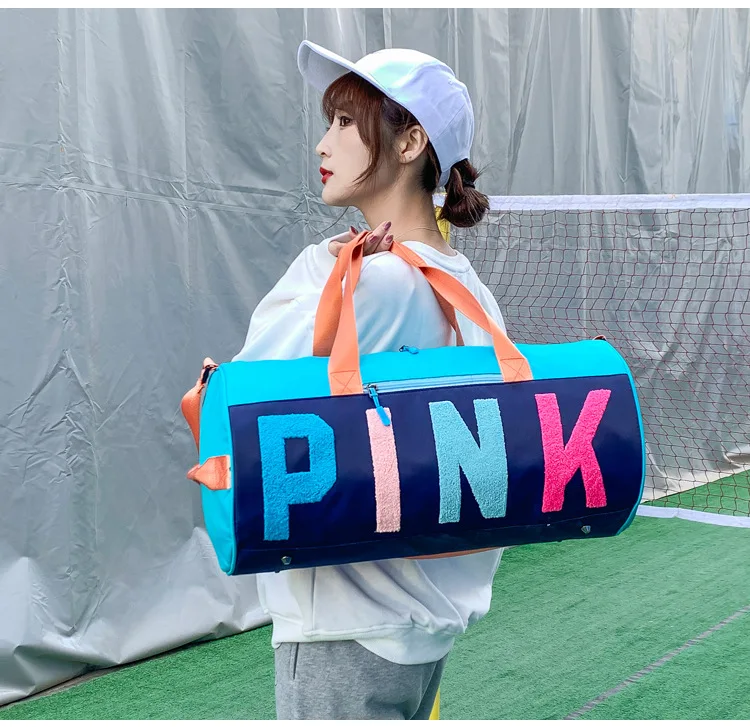 Women Fitness Travel Bag For Sports Gym Bolsas Designer Waterproof Handbags for Women Large Capacity Shoulder Bags for Girl