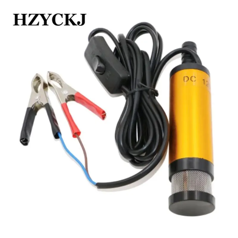 Портативный Электрический погружной мини-насос 12 В 24 постоянного тока для