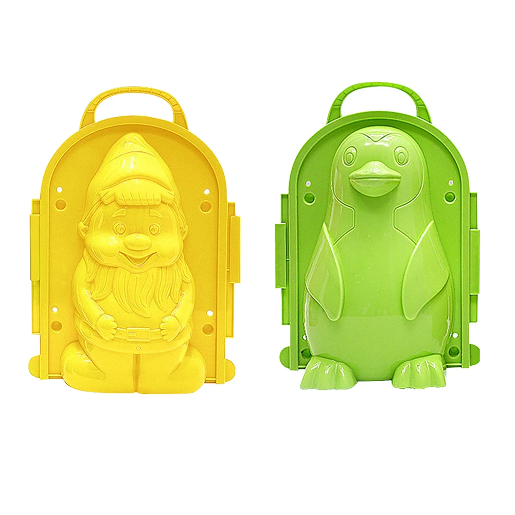 

Winter Plastic Snowball Maker Clip Kids Outdoor Sand Snow Ball Mold Toys Fight Duck Snowman Clip Toy for Children