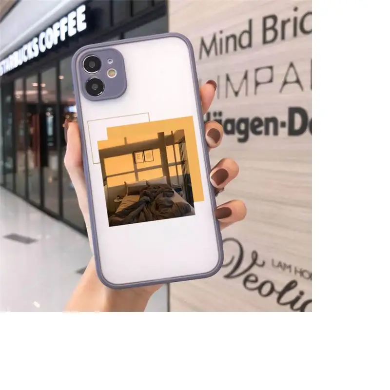 

Collage beautiful Art fashion Phone Cases matte transparent For iphone 7 8 11 12 plus mini x xs xr pro max luxury brand cover