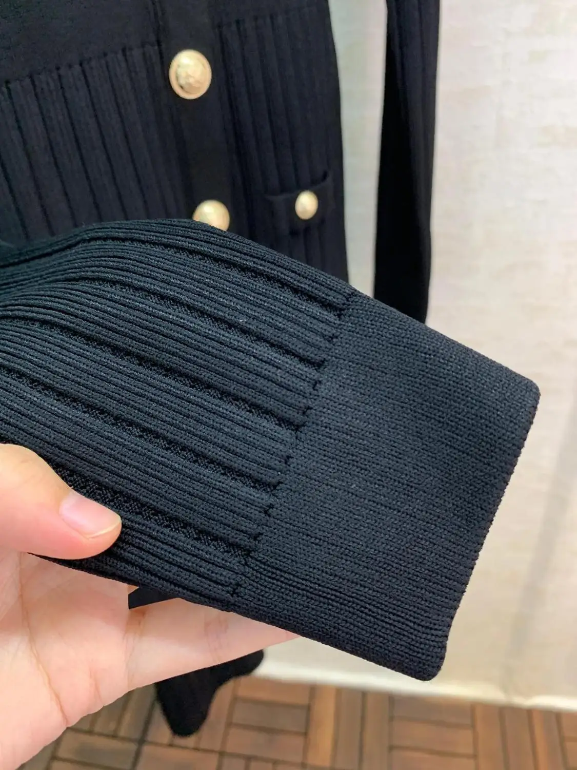 11.28 High end Tailored Women Temperament Slim V-neck package hip knitted dress | Женская одежда