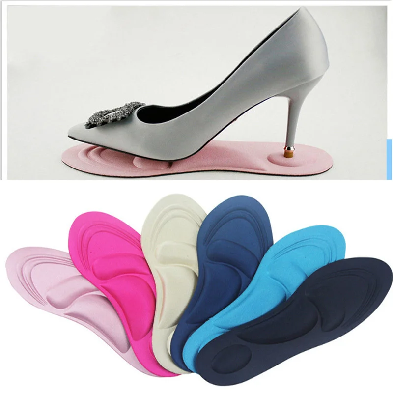 

1 Pair 4D Memory Foam Orthopedic Insole Shoes Women Men Flat Foot Insole Arch Support Massage Plantar Fasciitis Exercise Mat