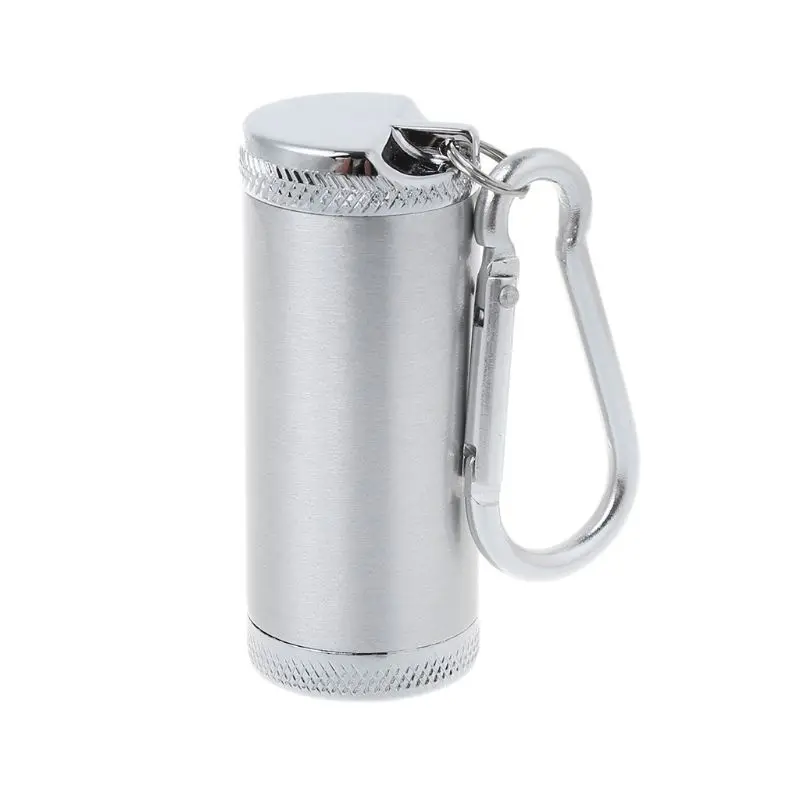 

Portable Mini Pocket Ashtray Keychain Outdoor Travel Cigarette Smoking Accessory