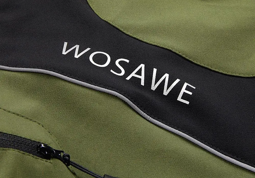 WOSAWE велосипедные шорты для мужчин MTB дорожный велосипед водонепроницаемое светоотражающее нижнее белье для верховой езды свободный крой гоночные Горные Шорты для мотокросса