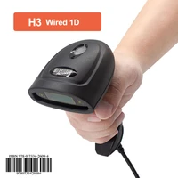 1d laser handheld barcode scanner wired barcode reader with usb interface wireless barcode scanner with memory reader
