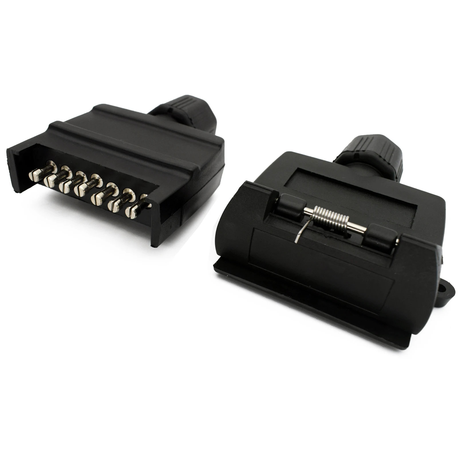 7-контактный плоский крепеж для прицепа штекер муфтовый стыковочный переводник