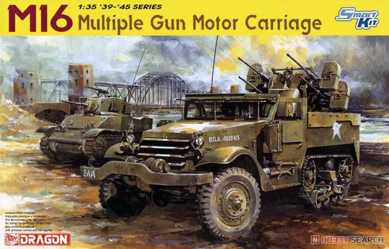 Дракон 6381 1/35 WW.II армии США M16 анти-самолет пистолет пластиковые модели комплект |