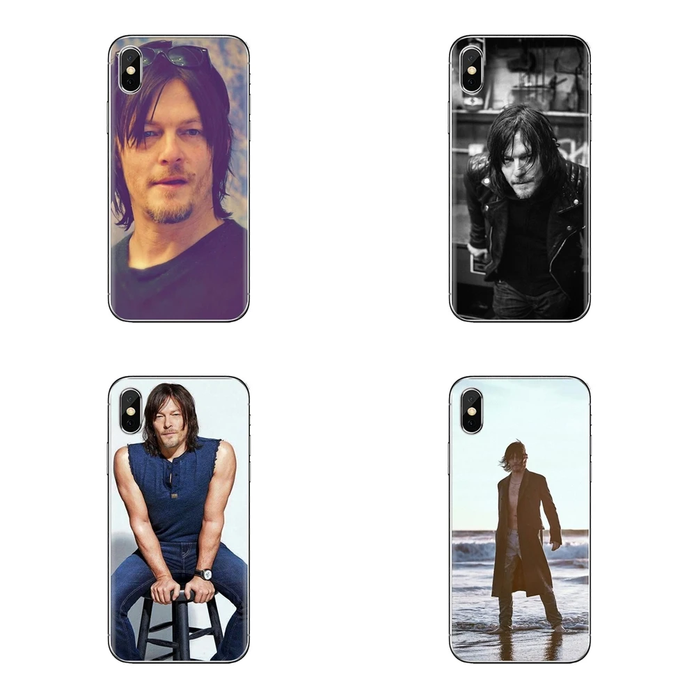 Мягкие чехлы дерил Диксон Норман с изображениями из сериала Ходячие мертвецы для