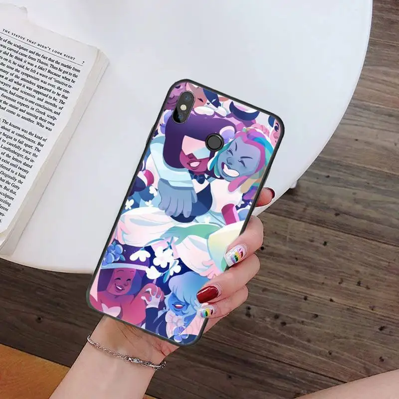 

steven universe Anime cartoon Pink Phone Case For Xiaomi Redmi note 7 8 9 t k30 max3 9 s 10 pro lite
