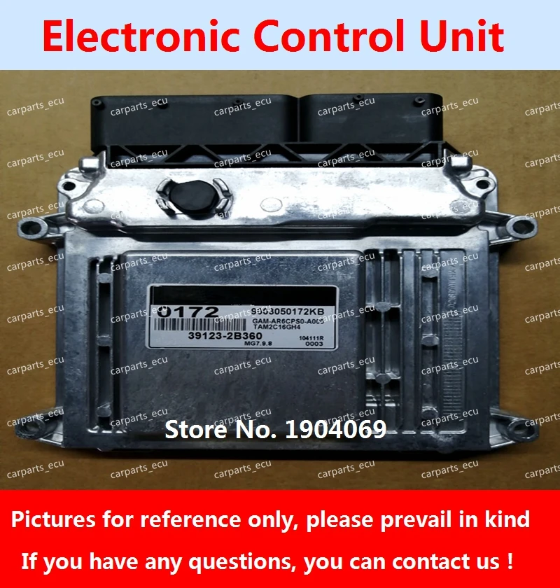 

For Hyundai Elantra Fcrte/RIO Electronic Control Unit/MG7.9.8 AT ECU/39110-03020/39123-2B360 0172/39106-26981/39130-26BC5