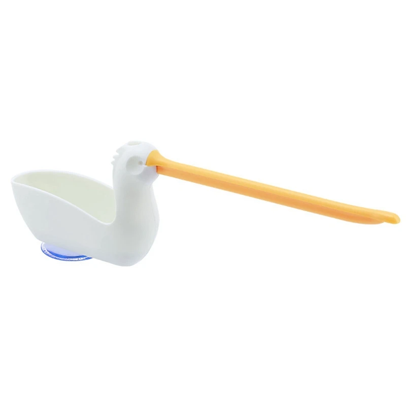 

Long-Billed Duck Sink Sponge Rack Drain Storage Shelf HIPS Kitchen Wire Ball Rag Organizer Holder Kitchen Storage Rack