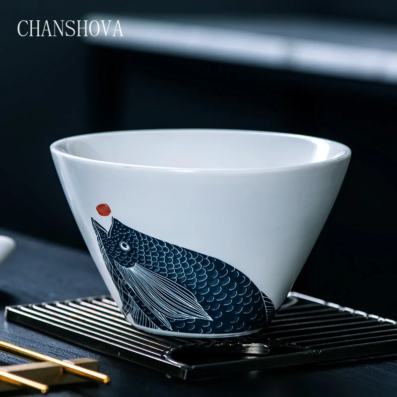 CHANSHOVA керамическая миска в китайском стиле термостойкая глазурованная 400 мл