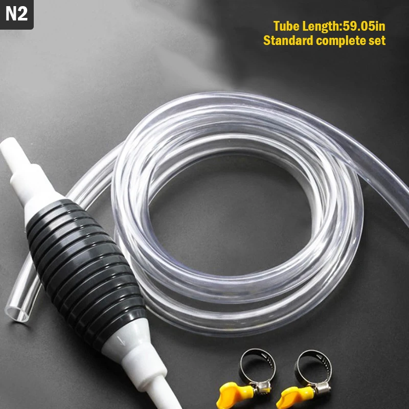 Car Fuel Tank Sucker Oil Pump Diesel Manual Syphon Saver set | Автомобили и мотоциклы