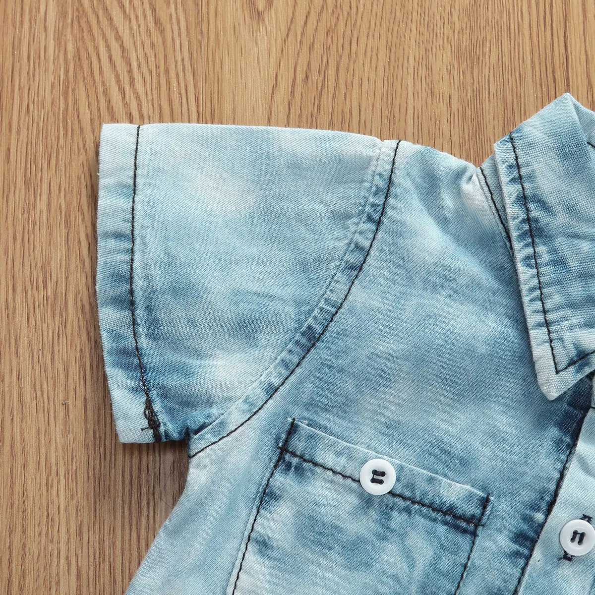 Детский джинсовый комбинезон на возраст 0-1 года | Мать и ребенок