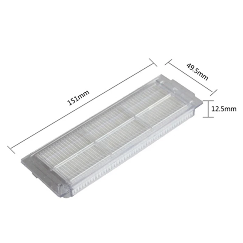 

Main Brush Hepa Filter Side Brush Mop Cloth for Xiaomi Robot STYJ02YM Mi Mop Pro Conga3490 Viomi V2 PRO V3 SE V-RVCLM21B