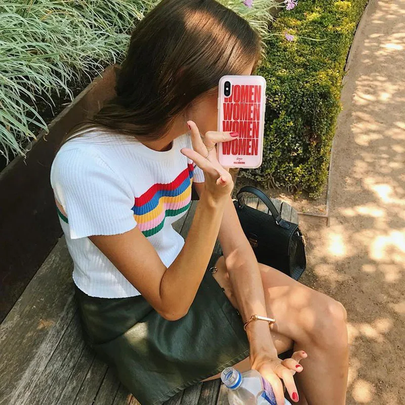 

Funny letters Hand Painted Transparent Phone Case For iPhone 12 11 Pro Max X Xs XR Xs max 7 8 Cases TPU Soft Cover