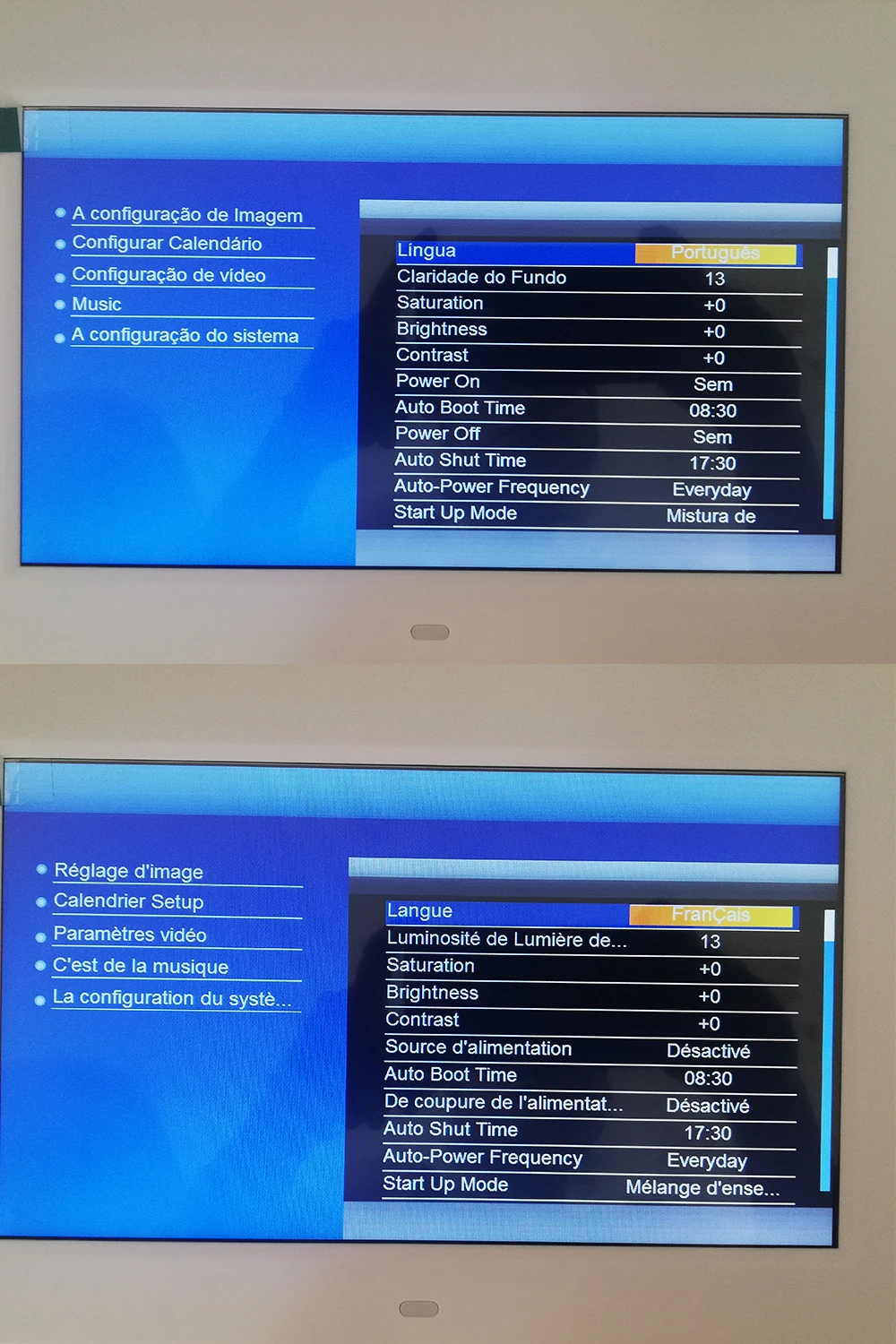 Цифровая фоторамка 10," HD TFT-LCD 1024*600 Цифровая фоторамка Будильник MP3 MP4 видеоплеер