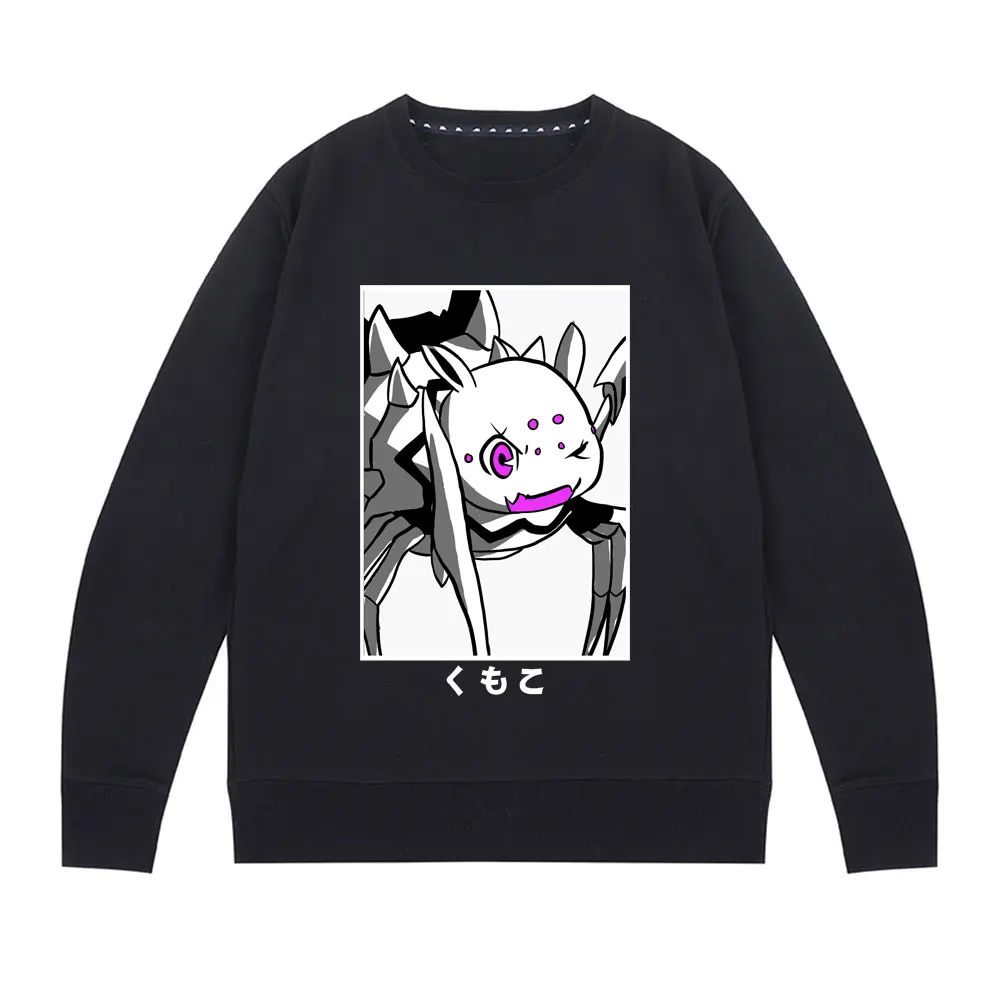 

Japan Anime What about Reincarnated Spiders Pullover Men Women Fashion Harajuku Sweatshirt Unisex Oversized Retro Sweatshirts