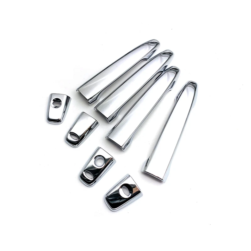 ABS Хромированная дверная ручка Накладка внешняя наклейка для автомобиля