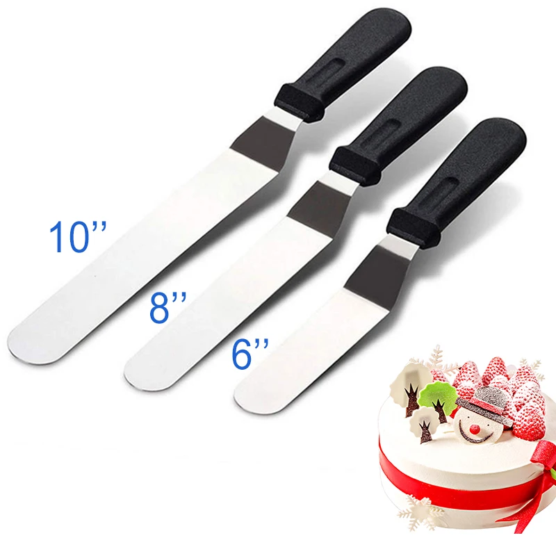 Инструменты для украшения тортов шпатель выпечки торта сливочного крема нож