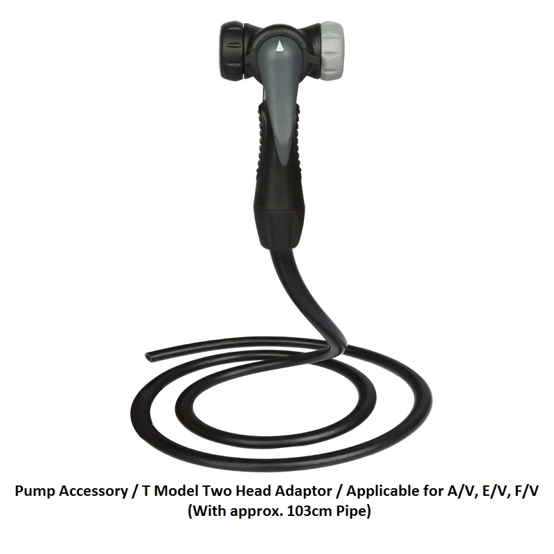 Адаптер велосипедного насоса DVN T модельный адаптер с трубой для горного