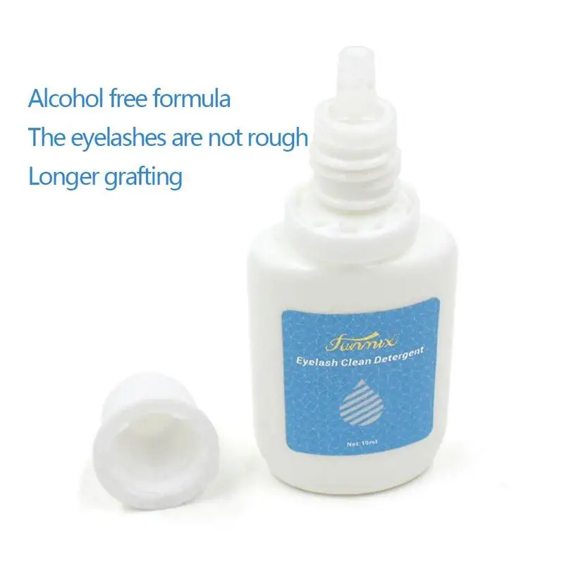 

10ml Eyelash Cleaner Primer False Eyelash Extension Liquid Eye Lashes Before Planting Eyelash Grafting Degreasing Cleanser