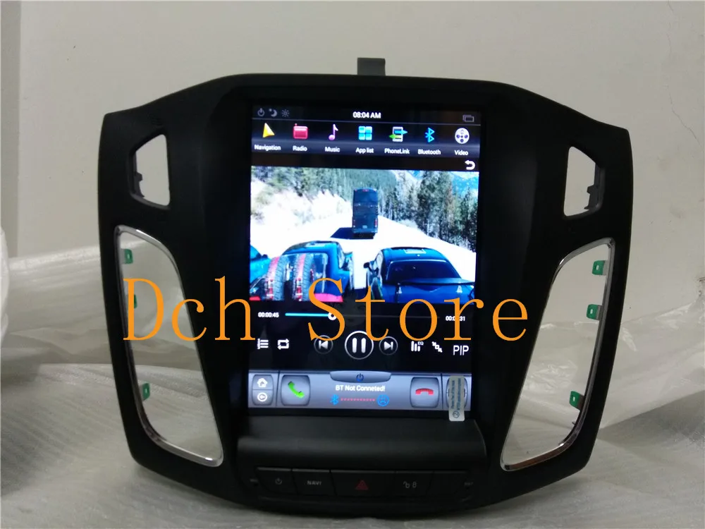 10 4 ''вертикальный экран Tesla Style Android 9 0 автомобильный DVD GPS навигатор радио плеер