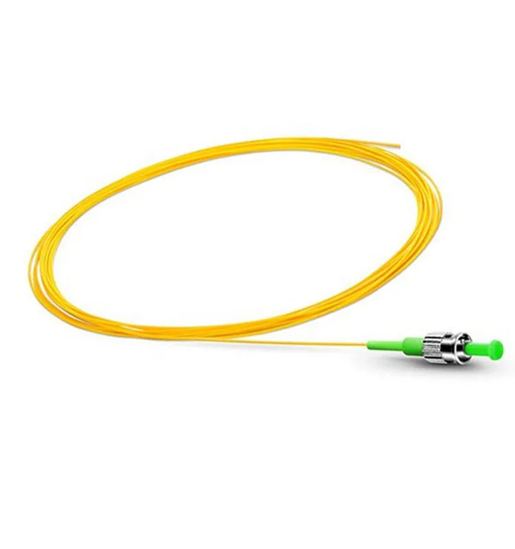 

1/1.5/2 Meter 50/100PCS ST/APC fiber Optic Cable Pigtail Sx Core 9/125 SM Fiber Optic Pigtail 0.9mm LSZH Yellow