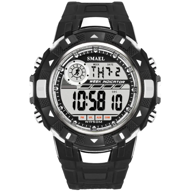 

Smael Brand Watches Fashion Led Digital Electronic Watches Men Sports Watches Mens Watches Led Watches relogio masculino horloge
