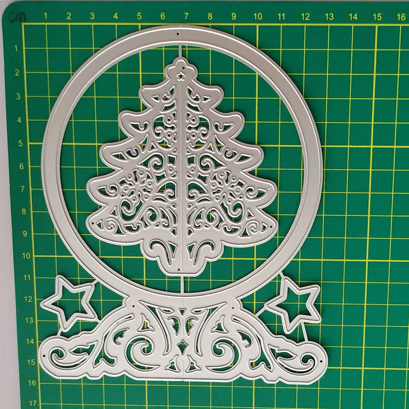 Штампы Рождественский хрустальный шар вырезанные металлические штампы сделай