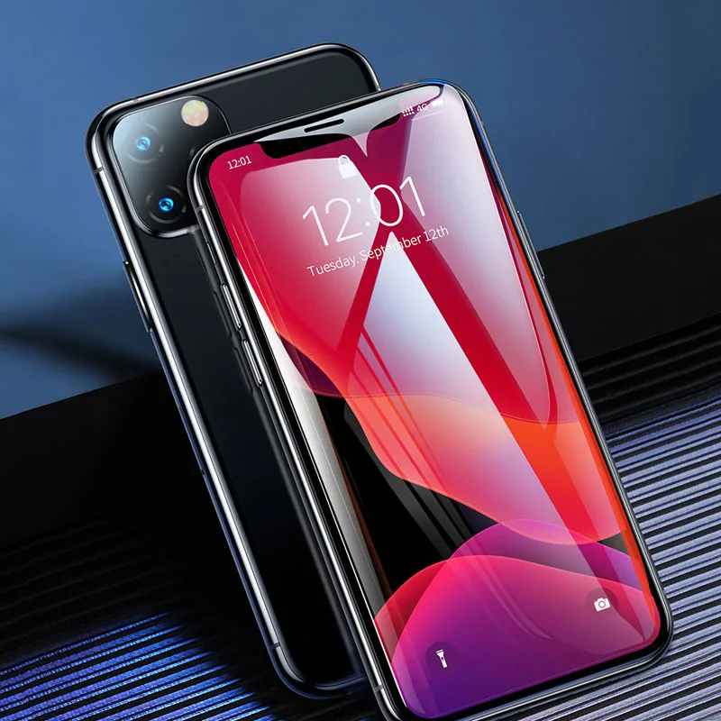 

Oppselve 0.3mm Screen Protector Tempered Glass For iPhone 11 Pro Max 10D Full Cover Protective Glass For iPhone 11 Pro Max Film