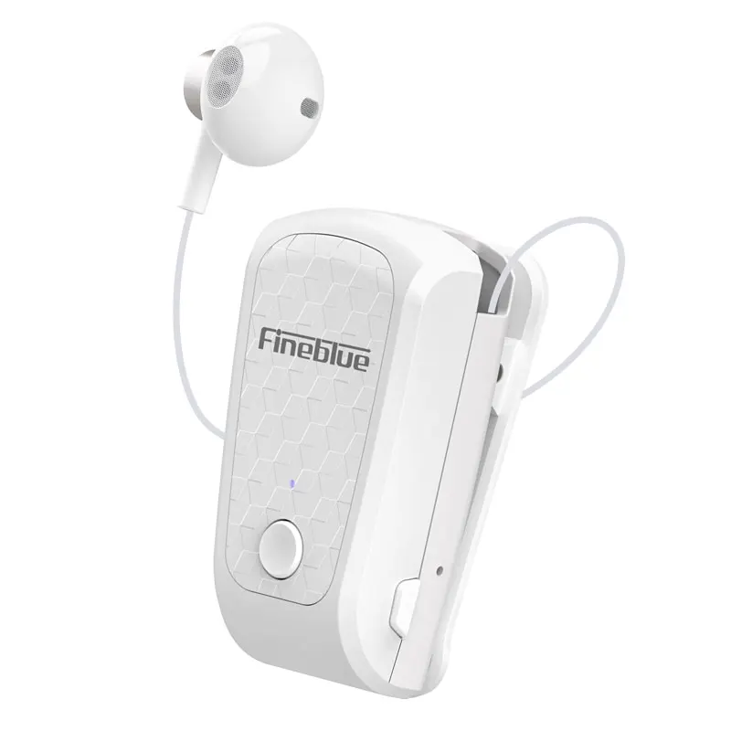 Деловая Bluetooth гарнитура с зажимом 5 0 дюйма наушники вкладыши для iPhone 6 7 8 XS