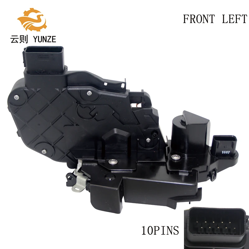 4 шт. передняя задняя левая правая боковая дверная защелка механизм замка привод