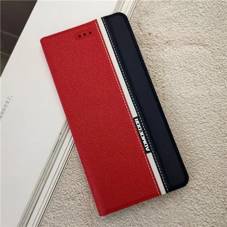 Кожаный чехол Чехол для Lenovo Vibe A Горячая 7 6 iPad Pro 6X S3 X624 X625 X606 X608 X623 Smart 2 3 HD Pro X5515 X5514D X5516 X609 телефон чехол s - Цвет: red 1009