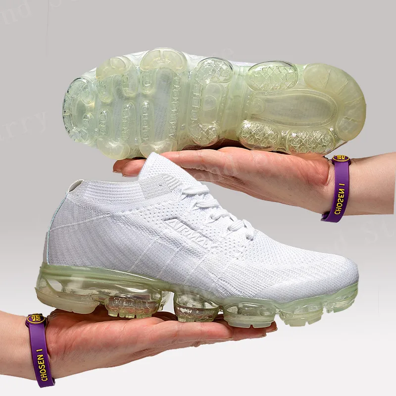 Обувь для бега для мужчин и женщин Air Vapormax_ ni2 ke Max кроссовки резиновая Весна 0ff Белая обувь