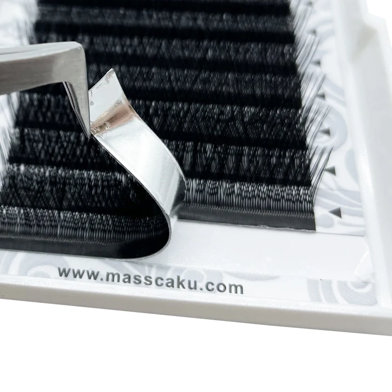 5 шт./лот оптовая цена русский объем ресниц Корея мягкие натуральные супер черные