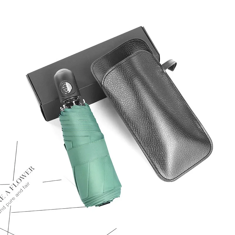 Мини карманный автоматический зонт 5 сложений легко носить с собой Зонт от