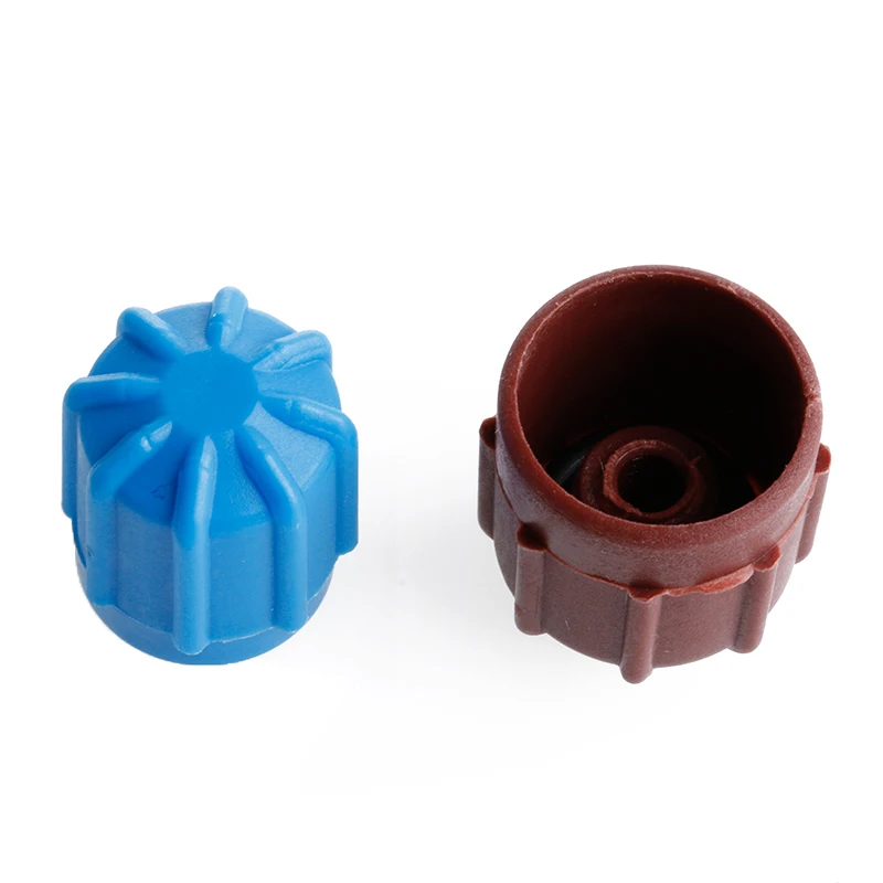 1 Pair Air conditioning valve core set Dust Cover Refrigerant Valve Kit Plastic | Автомобили и мотоциклы
