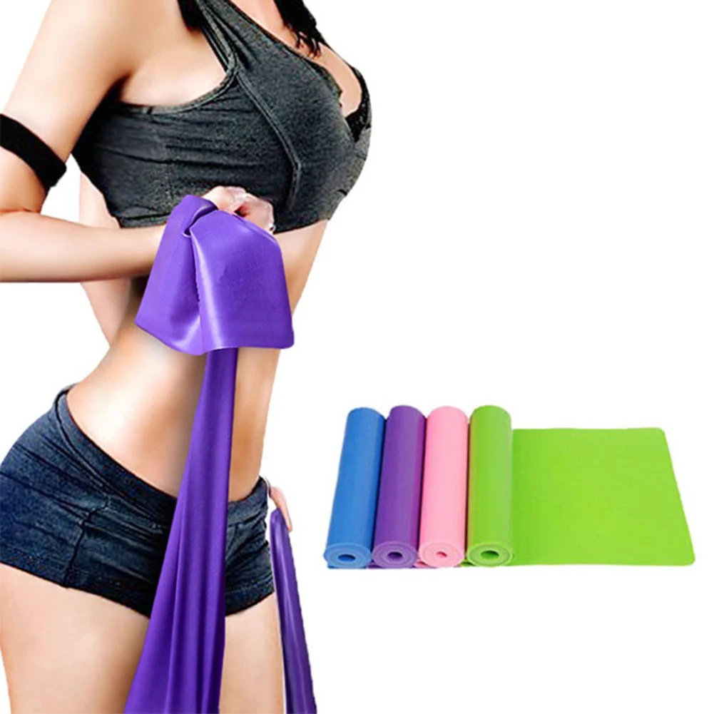 Эластичная резиновая лента для занятий йогой эластичная спортом тренировок |
