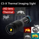CS-X тепловизор для охоты ночного видения визор для прицела тепловизор прицел для винтовки