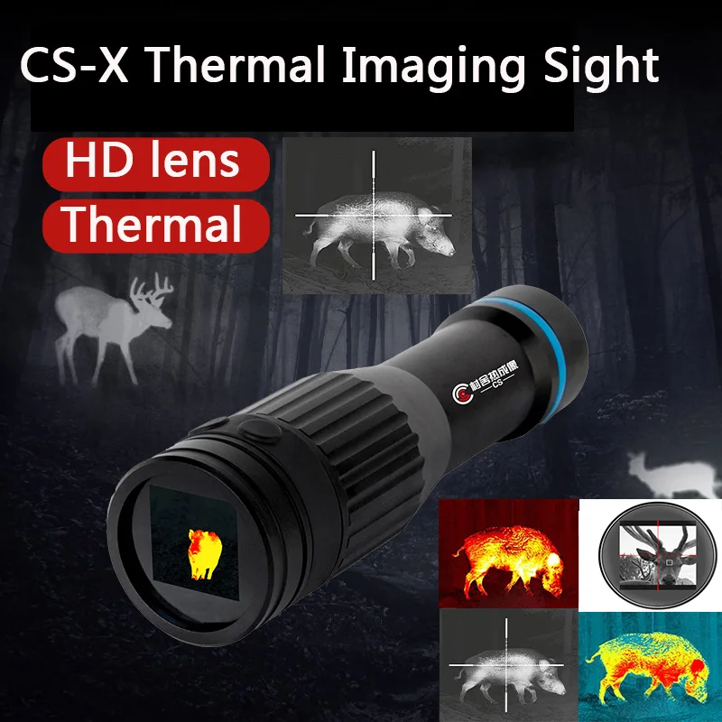 CS-X тепловизор для охоты ночного видения визор прицела прицел винтовки | Спорт и
