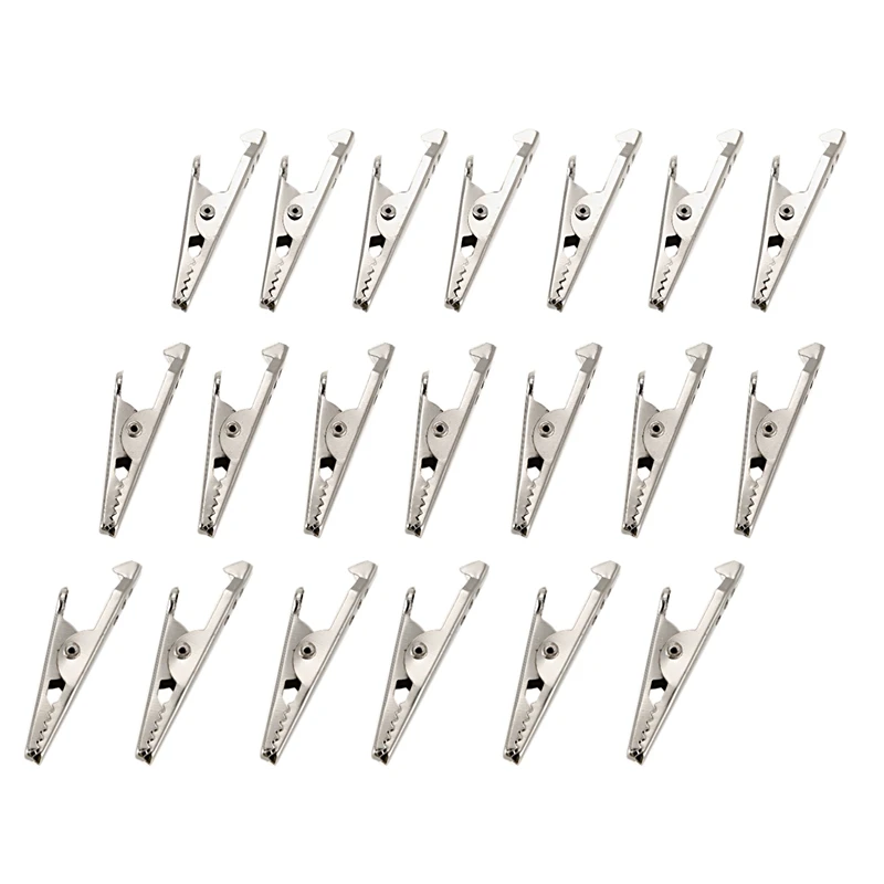 Качественный Электрический тестовый металлический неизолированный зажим