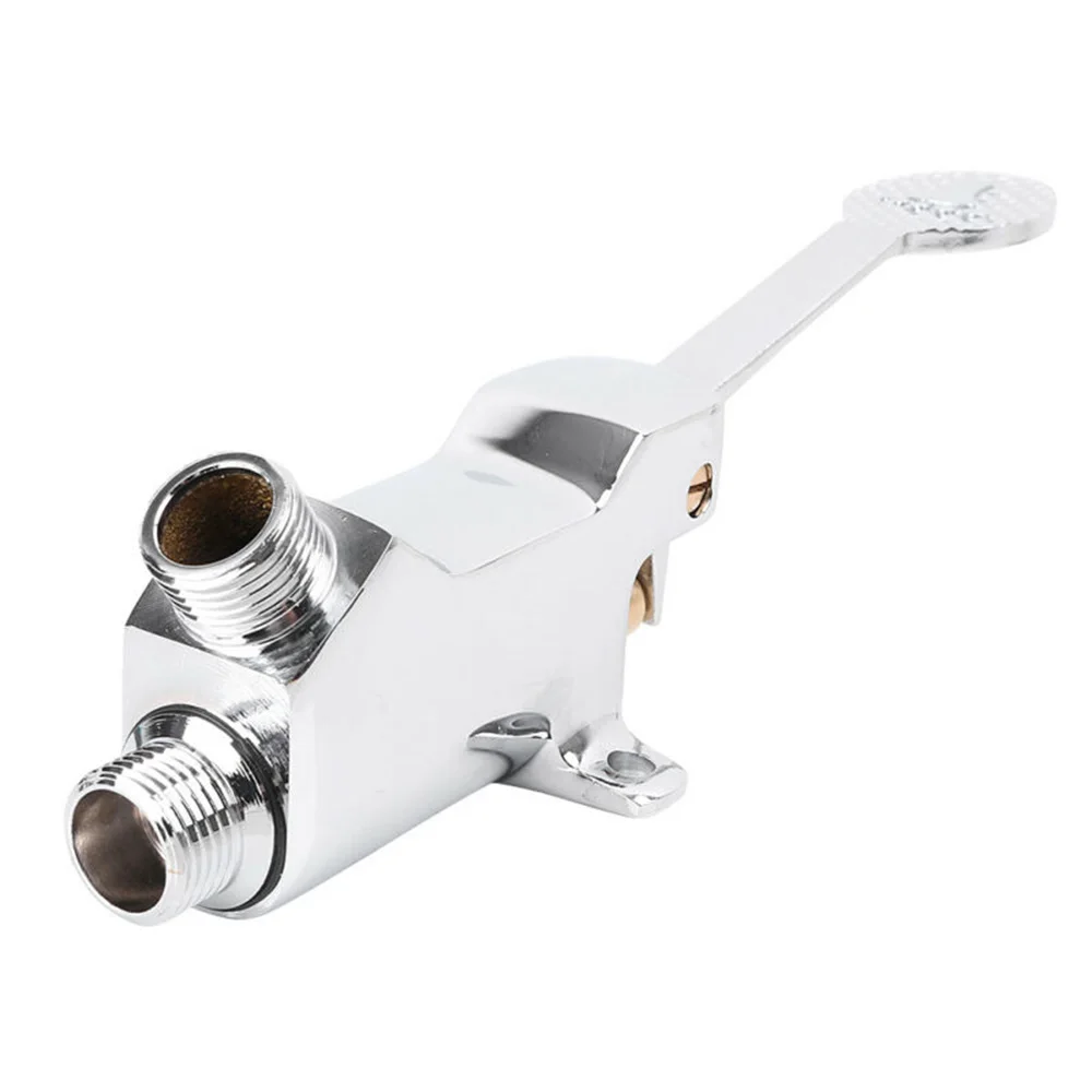 

Faucet Foot Pedal Valve Automatic Cold Water Tap Floor Foot Pedal Control