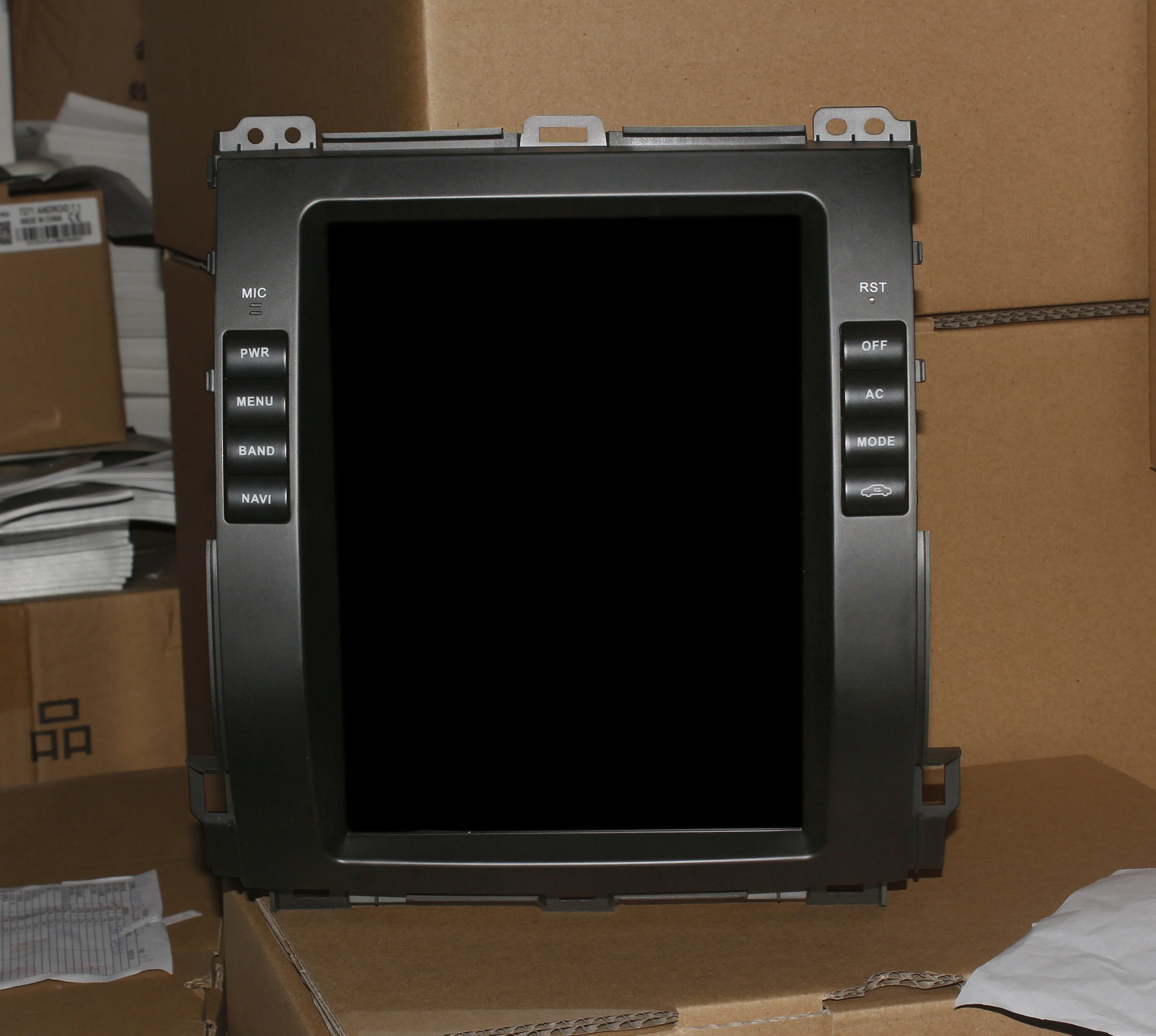 

Android 9,0, автомобильная лампа для Toyota Land Cruiser Prado 120 2002-2009/ Lexus GX470, стиль Tesla, экран 10,4 дюйма IPS