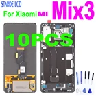 10 шт. Oled ЖК-дисплей для Xiaomi Mi Mix 3 ЖК-дисплей сенсорный экран дигитайзер стекло в сборе для Xiaomi Mi Mix3 ЖК-дисплей