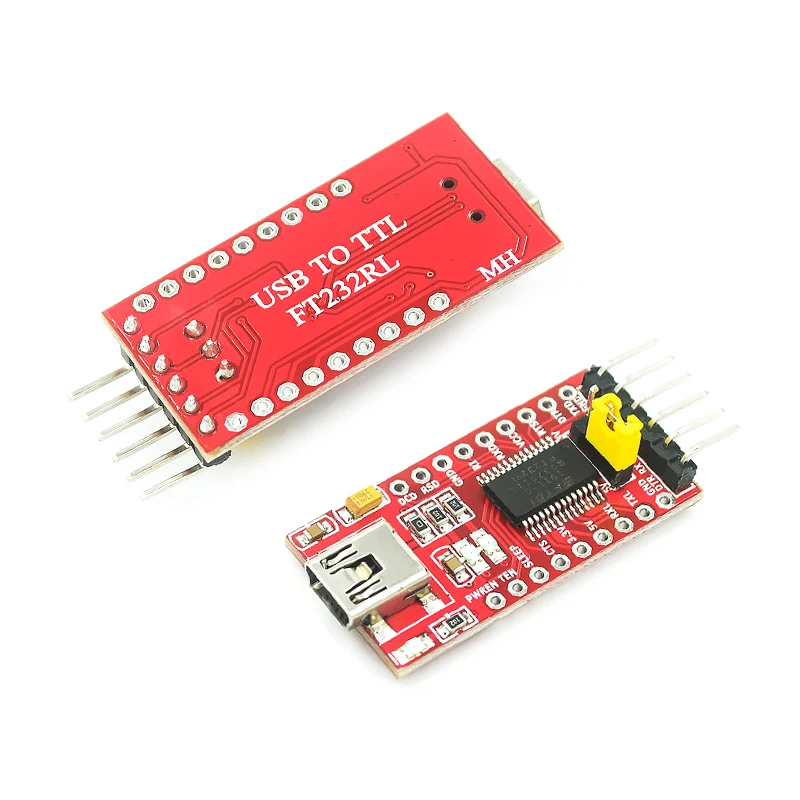 Последовательный преобразователь FT232RL FT232 FTDI USB 3 В 5 в TTL модуль адаптера мини-порт